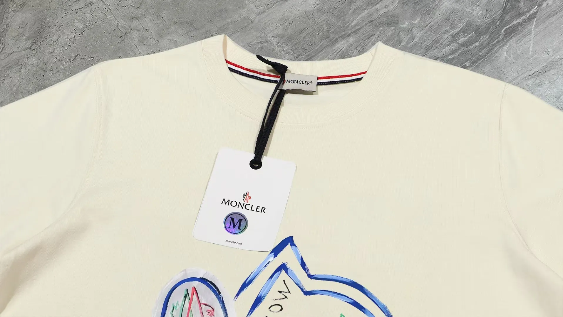 P80💰《Moncler~ 》2025New Arrival Quality T , Versatile Quality ！ ‼ 32 250G ‼ ， ， ， ， T 🤪 Sizes：S-M-L-XL-2XL ：Black，White， Same Style